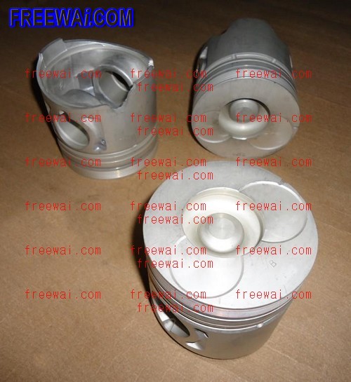 piston for Isuzu 4JB1T 4JB1TC Euro2 turbocharged engine on ELF NKR